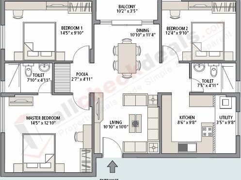 Modern Apartments for Sale in Dastur Nagar Amravati